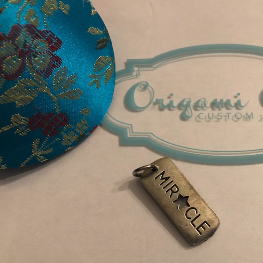 Origami Owl Miracle Tag